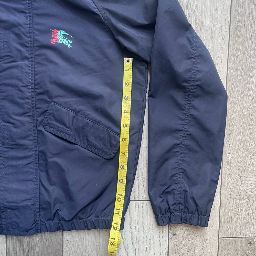 Burberry Kids Jacket in Navy with Mint Accents - Picture 8 of 10